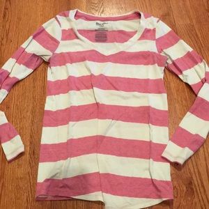 Stripped maternity top